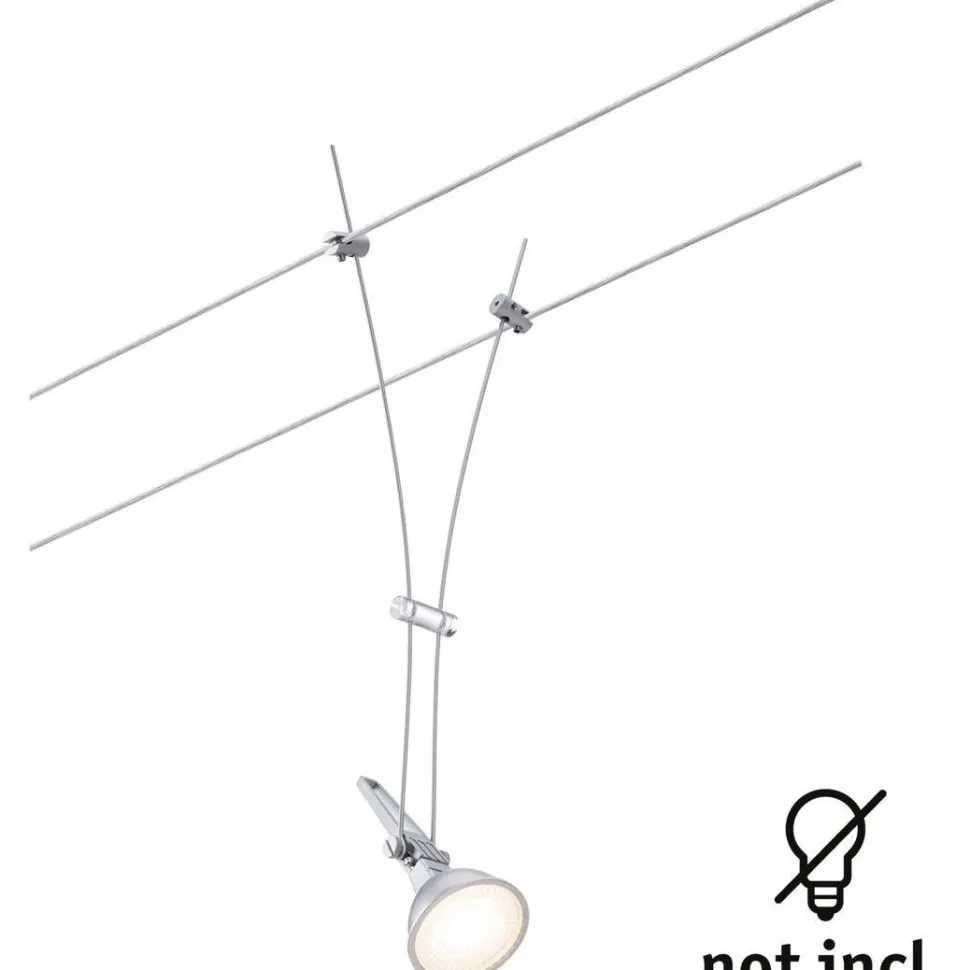 Vaijerivalaisin Paulmann CorDuo Comet, GU5.3, 12V, himmennettävä, eri värejä