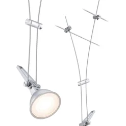 Vaijerivalaisin Paulmann CorDuo Comet, GU5.3, 12V, himmennettävä, eri värejä