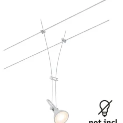 Vaijerivalaisin Paulmann CorDuo Comet, GU5.3, 12V, himmennettävä, eri värejä