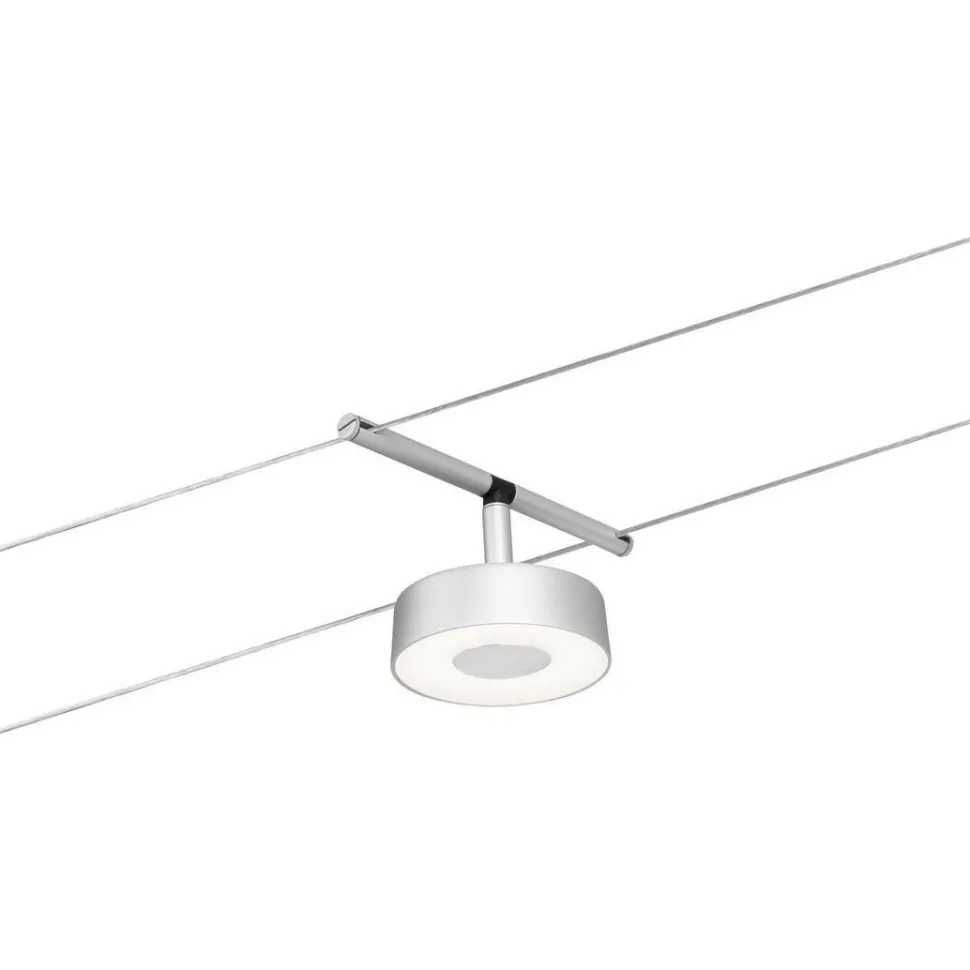 Vaijerivalaisin Paulmann CorDuo RoundMac, 200lm, 4.5W, 3000K, 12V, mattamusta/kromi