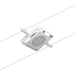 Vaijerivalaisin Paulmann CorDuo MacLED, 250lm, 4.5W, 3000K, 12V, mattavalkoinen