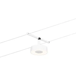 Vaijerivalaisinsetti Paulmann CorDuo Circle, 5x180lm, 5x5W, 3000K, 230/12V, eri värejä