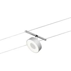 Vaijerivalaisinsetti Paulmann CorDuo Circle, 5x180lm, 5x5W, 3000K, 230/12V, eri värejä