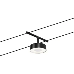 Vaijerivalaisinsetti Paulmann CorDuo Circle, 5x180lm, 5x5W, 3000K, 230/12V, eri värejä