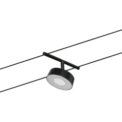 Vaijerivalaisinsetti Paulmann CorDuo Circle, 5x180lm, 5x5W, 3000K, 230/12V, eri värejä