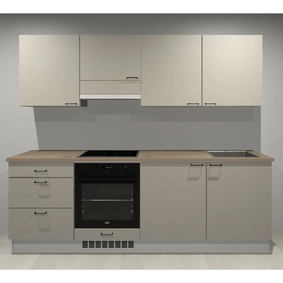 Valmiskeittiö Ideal Keittiöt, I-malli