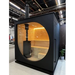 Valmispiippu Härmä Air Siro Air Sauna Ø114mm, kiuaspiippu