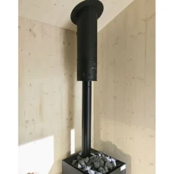 Valmispiippu Härmä Air Siro Air Sauna Ø114mm, kiuaspiippu