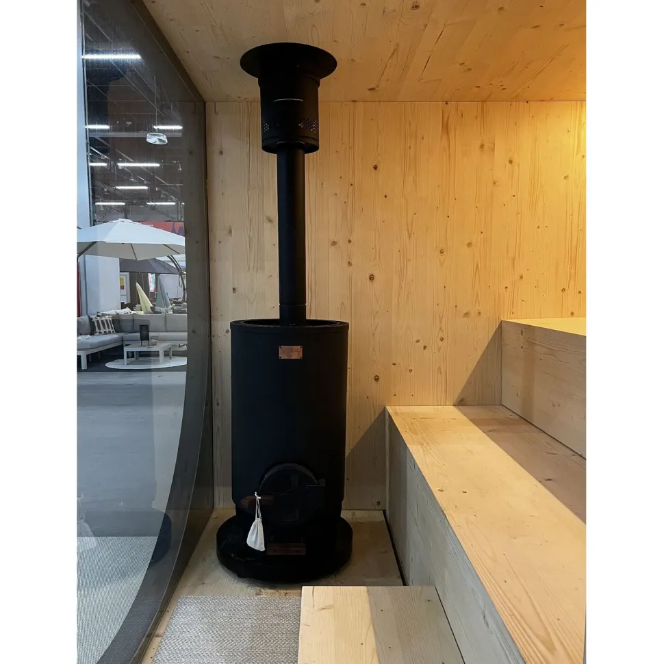 Valmispiippu Härmä Air Siro Air Sauna Ø114mm, kiuaspiippu