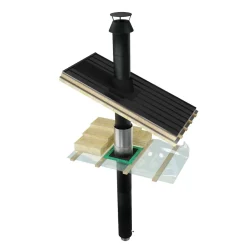 Valmispiippu Härmä Air Siro Prime Ø200mm, takkaan