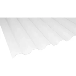 Valokate Keraplast PC Sun Trapetsi, 1mm, opaali, lev. 1040mm, määrämittainen