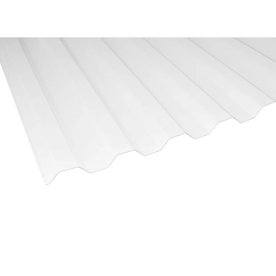 Valokate Keraplast PC Sun trapetsilevy 1,0 mm, opaali 1040 x 3500 mm