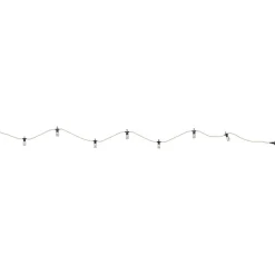 Valoketju LED Trio Ember 6m musta/luonnollinen väri