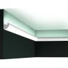 Valolista Orac Decor CX188 30x34x2000 mm polystyreeni valkoinen