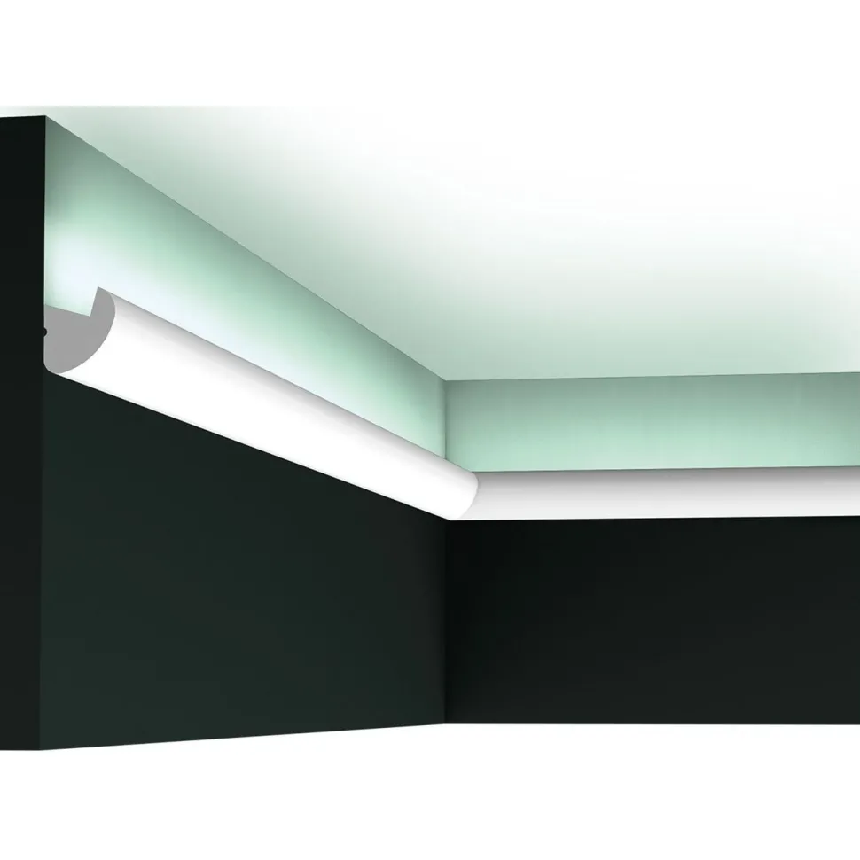 Valolista Orac Decor CX188 30x34x2000 mm polystyreeni valkoinen