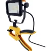 Valonheitin LED Energie, 20W, 1700lm, IP44, puristimella, keltainen
