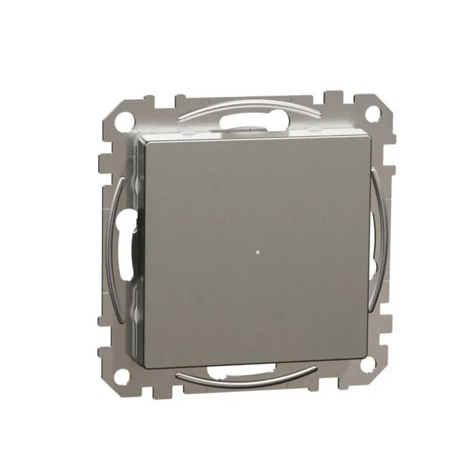 Valonsäädin/LED-painikesäädin Schneider Electric Wiser Exxact 100W RCL Zigbee metalli