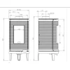 Valurautatakka Invicta Okino 7 kW 115 kg