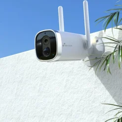 Valvontakamera Celotron Nivian Smart, sisäisellä akulla ja aurinkokennolla, 2MP FullHD 1080P resoluutiolla