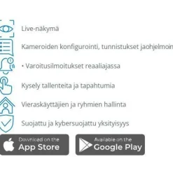 Valvontakamera Celotron Nivian Smart, 2K resoluutiolla, 4G modeemilla, suurella akulla ja aurinkokennolla, sähköisesti etänä käänneltävä