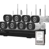 Valvontakamerapaketti Celotron Nivian Professional, 3MP, 8 kameraa, 16 kanavaa, 1Tb