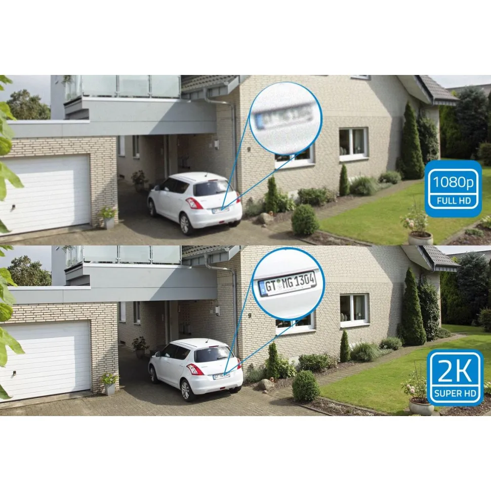 Valvontakamerapaketti Celotron Nivian Professional, 3MP, 8 kameraa, 16 kanavaa, 2Tb