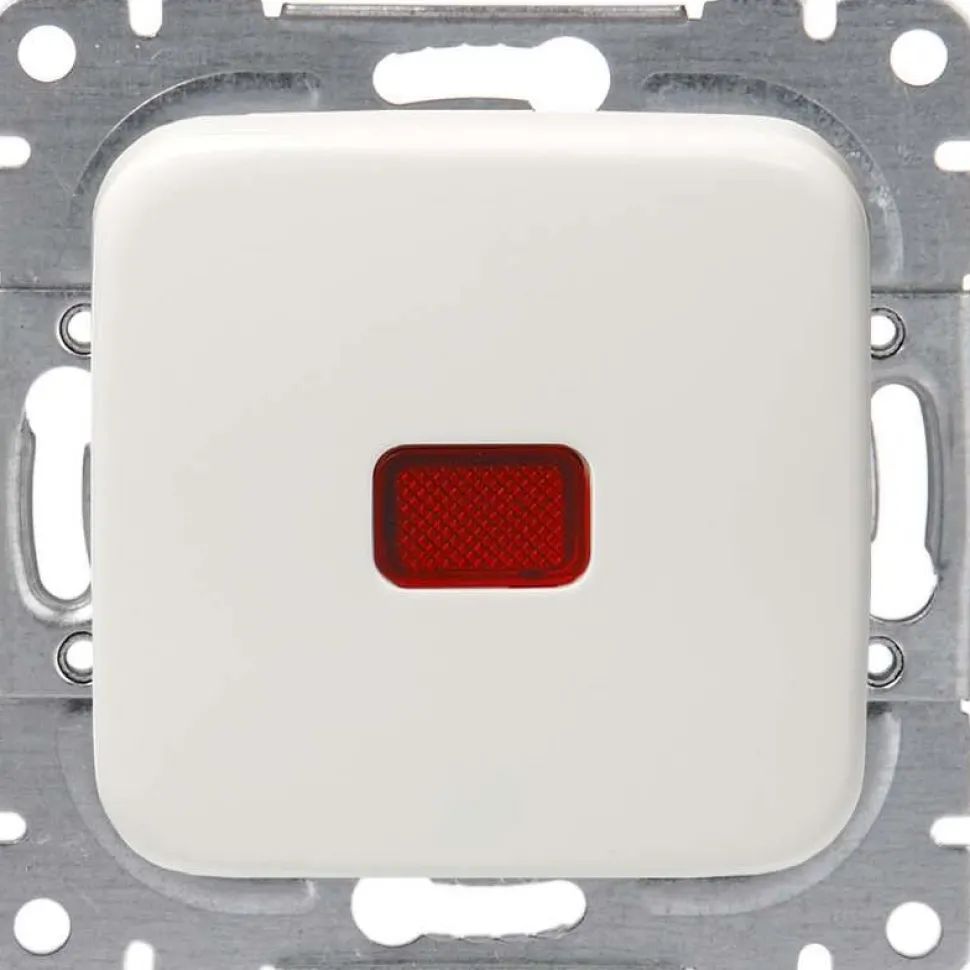 Valvontakytkin Jussi 6/16A/250V/IP21 UKJ 1N MV valkoinen