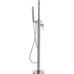 Vapaasti seisova kylpyammeen hana ruostumaton teräs 118,5 cm