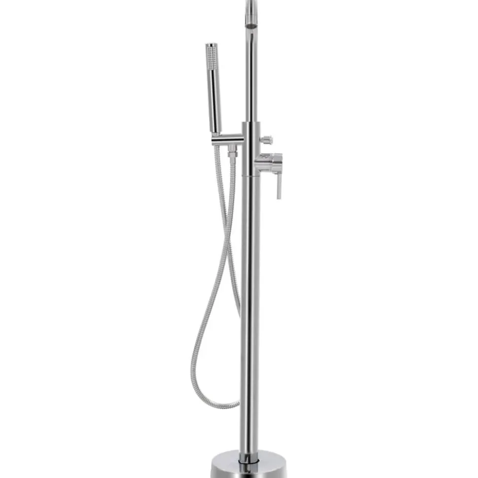 Vapaasti seisova kylpyammeen hana ruostumaton teräs 118,5 cm