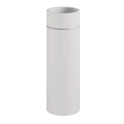 Vapaasti seisova pesuallas Kerasan Oke, lattiaviemäri P-trap, ø30x88.5cm