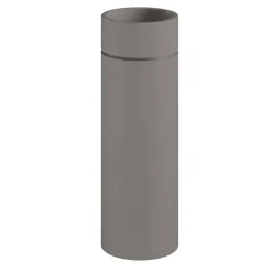 Vapaasti seisova pesuallas Kerasan Oke, lattiaviemäri P-trap, ø30x88.5cm
