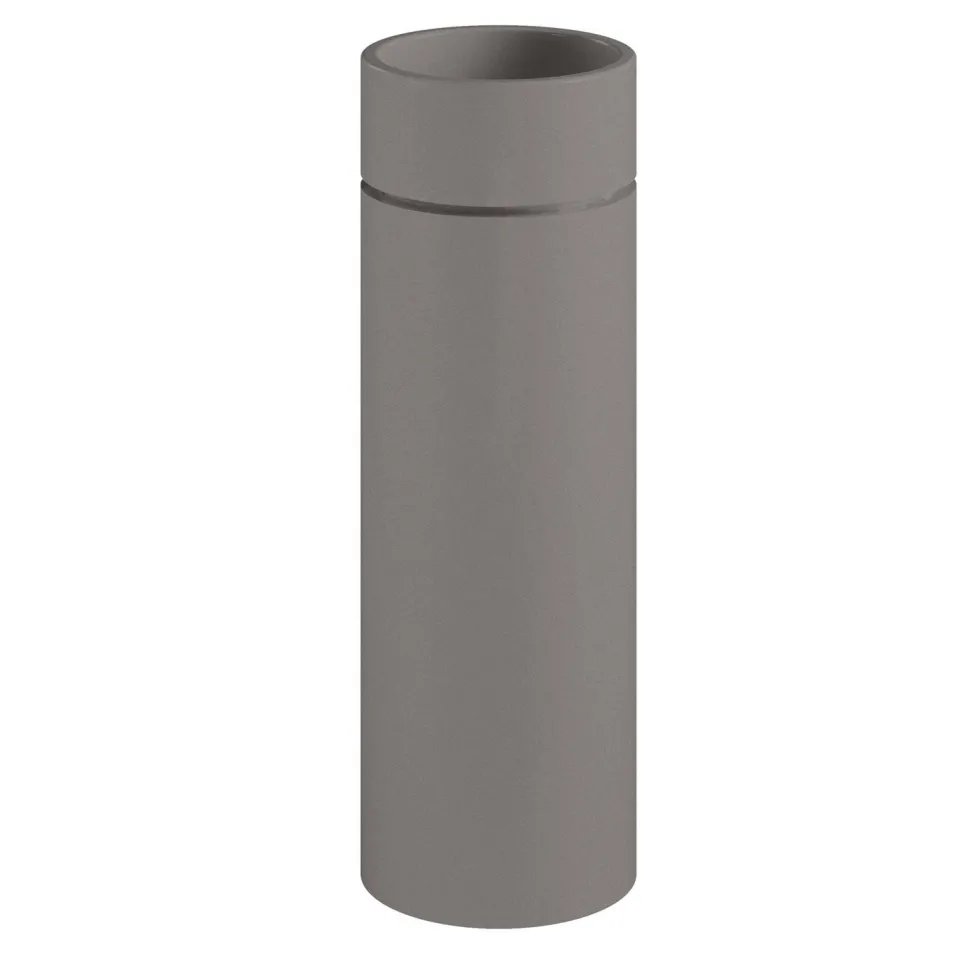 Vapaasti seisova pesuallas Kerasan Oke, lattiaviemäri P-trap, ø30x88.5cm