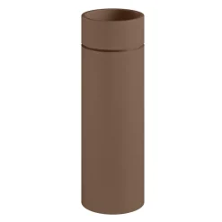 Vapaasti seisova pesuallas Kerasan Oke, lattiaviemäri S-trap, ø30x88.5cm