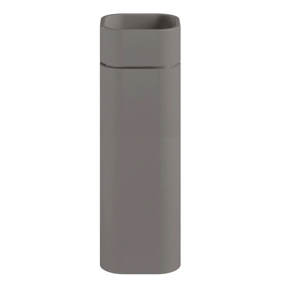 Vapaasti seisova pesuallas Kerasan Hako, lattiaviemäri S-trap, ø30x30x88.5cm