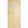 Varaston ovi Jabo 10° kalanruotopaneeli vasen 80x190cm 2-lasi