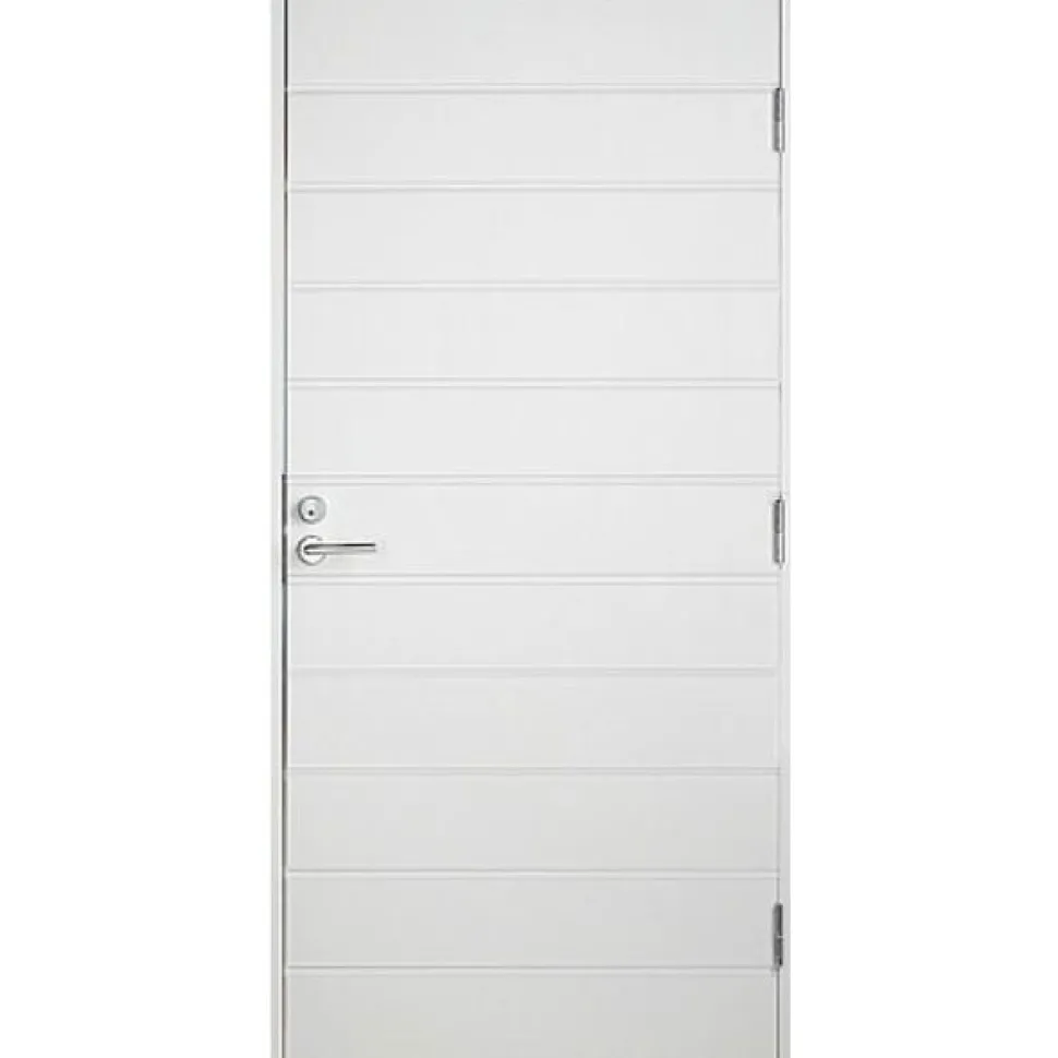Varaston ovi Kaskipuu VO3 9-10x21 karmi 92 mm valkoinen