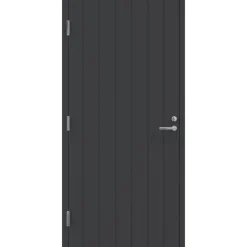 Varaston ovi Oulux VO2 karmi 92 mm RR23 tummanharmaa