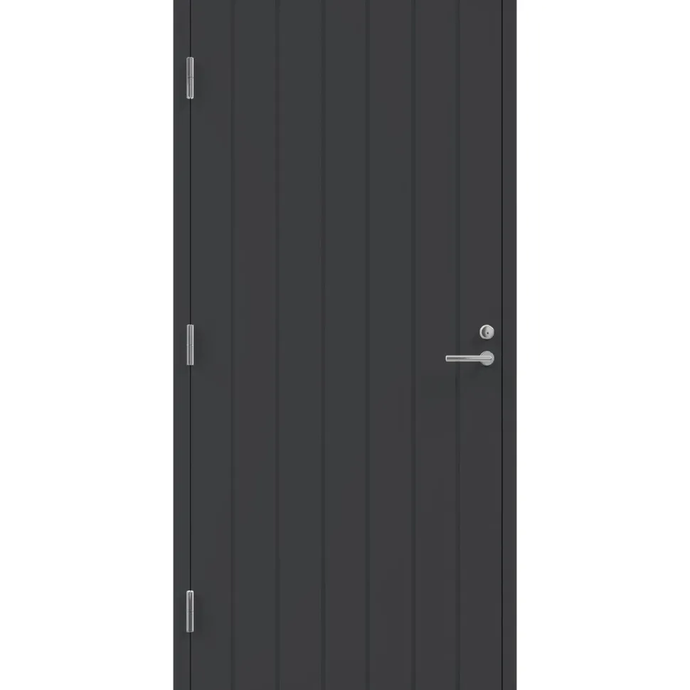 Varaston ovi Oulux VO2 karmi 92 mm RR23 tummanharmaa