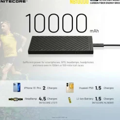 Varavirtalähde Nitecore NB10000 Gen2 10000mAh
