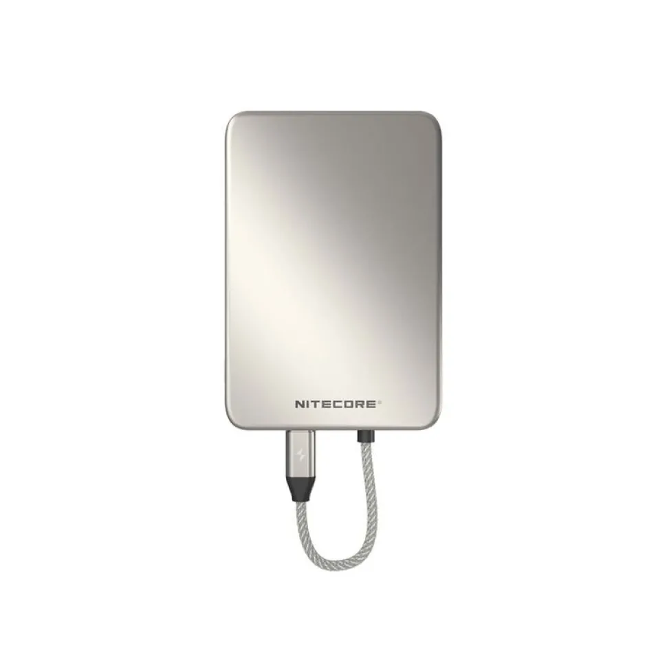 Varavirtalähde Nitecore Pocket 5 5000mAh alumiininharmaa