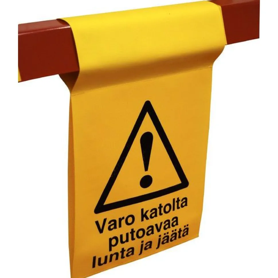 Varoituslippu kiinteistöpuomiin