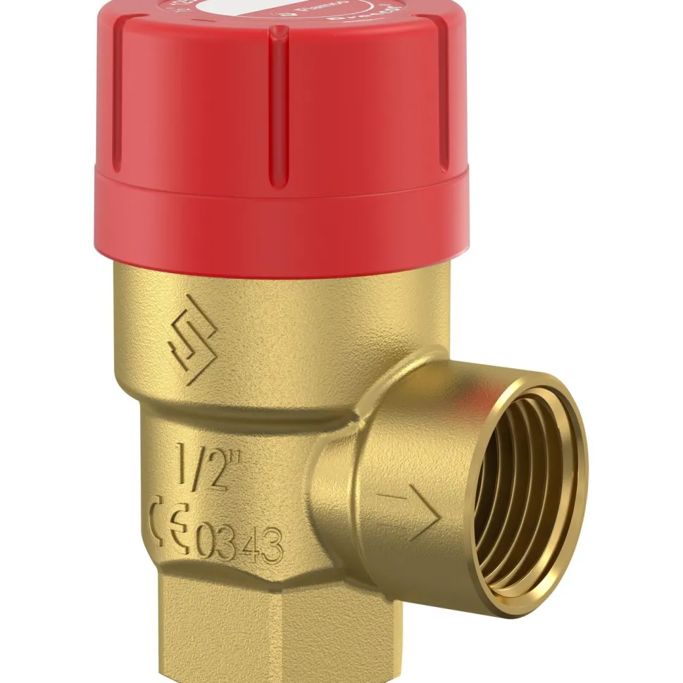 Varoventtiili Flamco Prescor 4.0bar eri kokoja