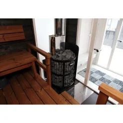 Vedenlämmitin Harvia 22l piippumalli ruostumaton teräs