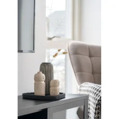 Veistos House Nordic Decoration, 5.5x5.5x10cm, beige