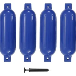 Veneen lepuuttaja 4 kpl sininen 51x14 cm PVC