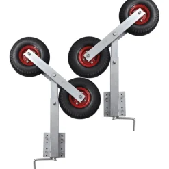 Venetrailerin kaksirenkainen keulatukisarja, 2-osainen 59-84 cm