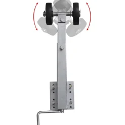 Venetrailerin tuplarulla keulatukisarja, 2-osainen 59-84 cm