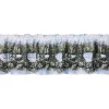 Verhokappa Vallila Muonio 150v, 60x250cm, sininen/vihreä