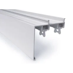 Verhokisko FP-Tuotteet 26606 kaksiurainen otsalauta valkoinen 400 cm