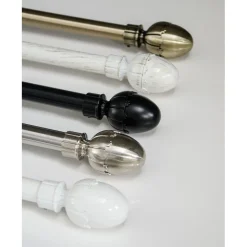 Verhotanko Hasta Elin Ø 16/19 mm 130-240 cm musta